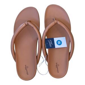 Universal Thread Tan/Jewel Men’s Flip Flop Slippers Sandals Size 12